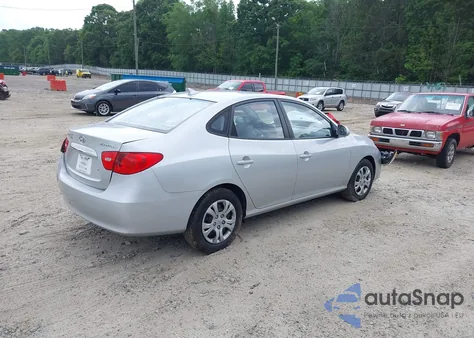 2010 Hyundai Elantra Gls z USA, uszkodzony, nr VIN KMHDU4AD5AU826654